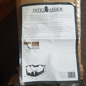 Patio armour cover
